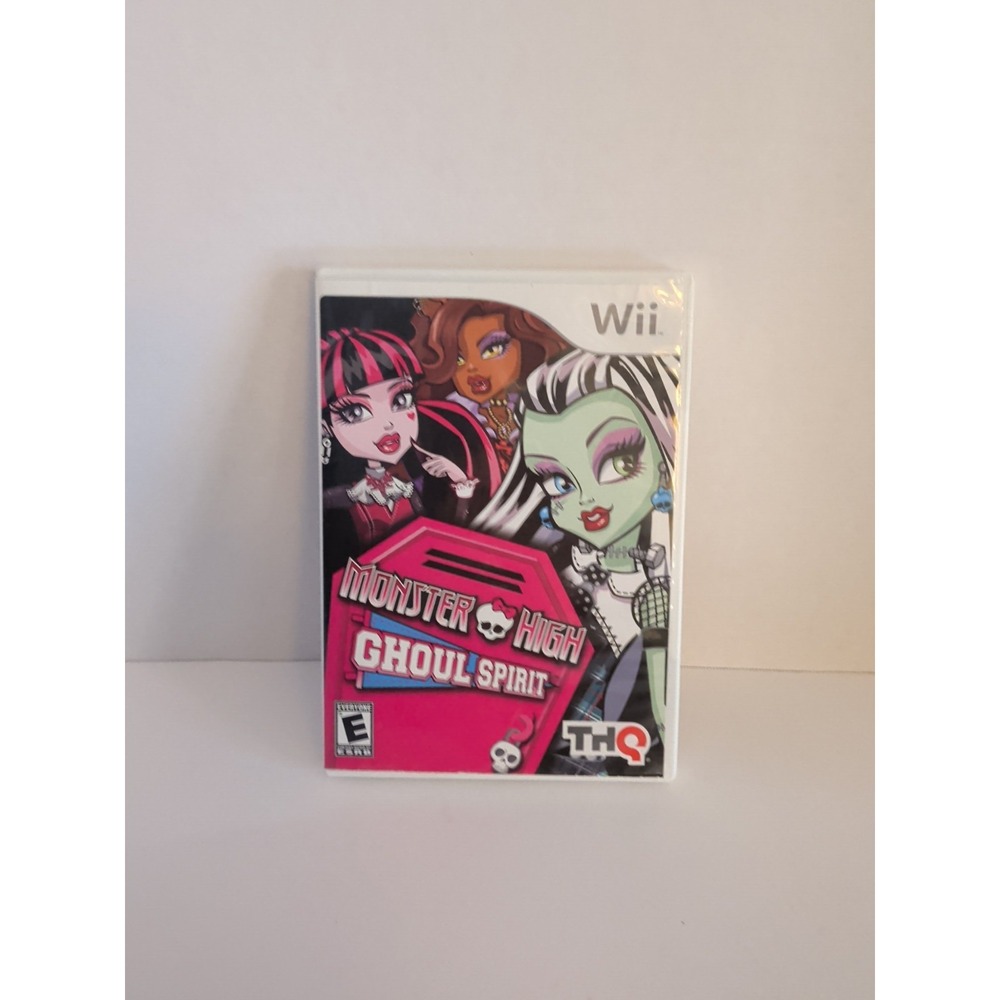 Monster High Ghoul Spirit Nintendo Wii Game CIB THQ 2011 RVL P SAOE
